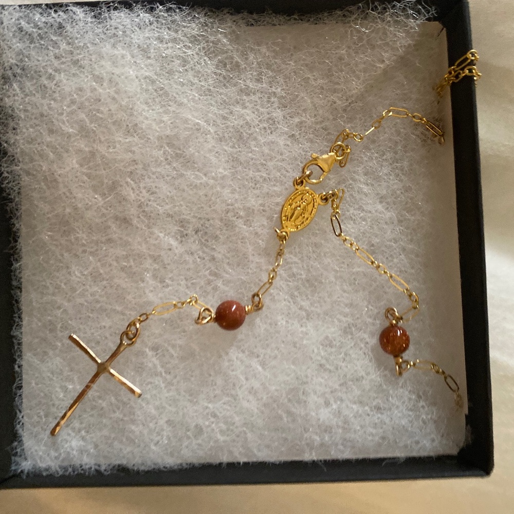 Cross Lariat Necklace
